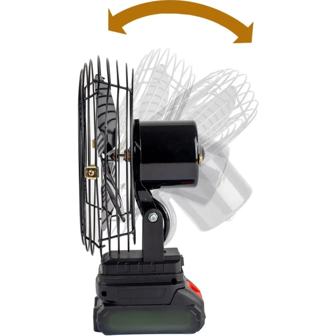 پنکه شارژی پره فلزی LITHIUM ELECTRIC FAN